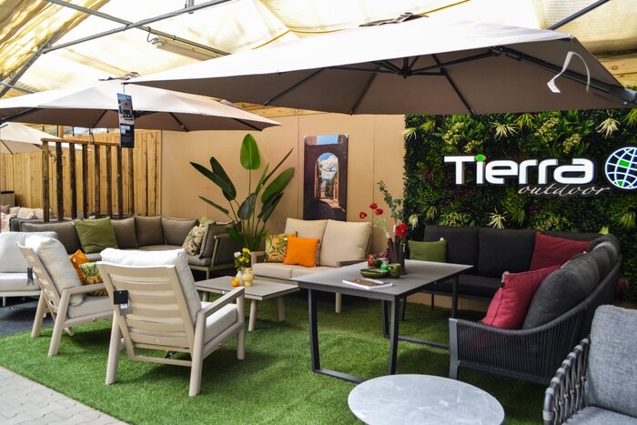 20% korting op alle tuinmeubelen