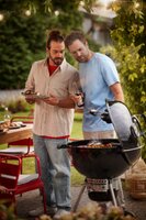 Houtskoolbarbecue